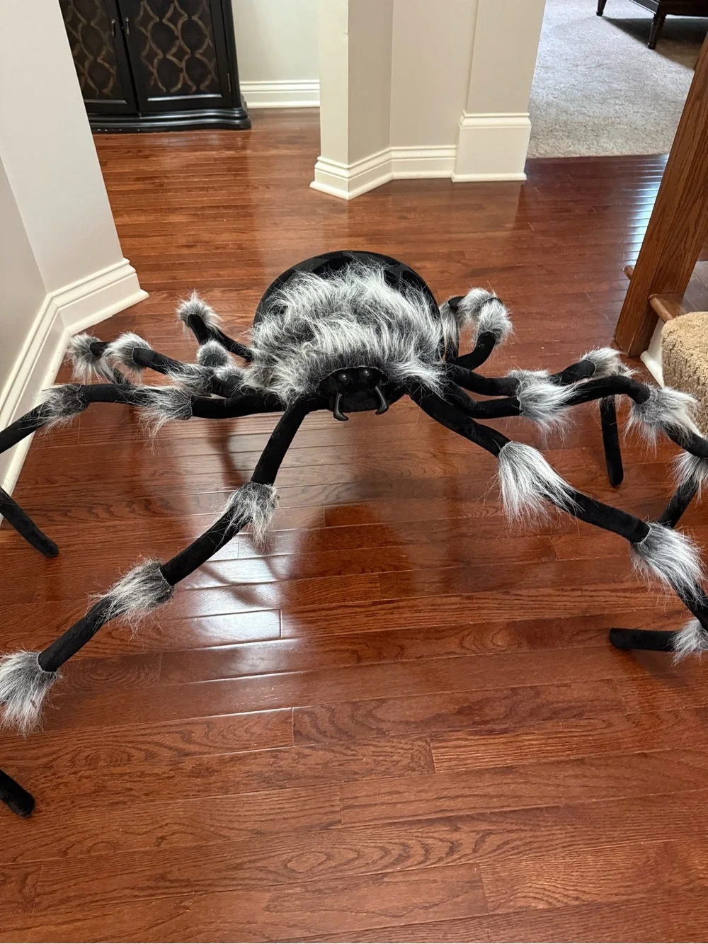 HUGE Halloween Spider Decoration Set